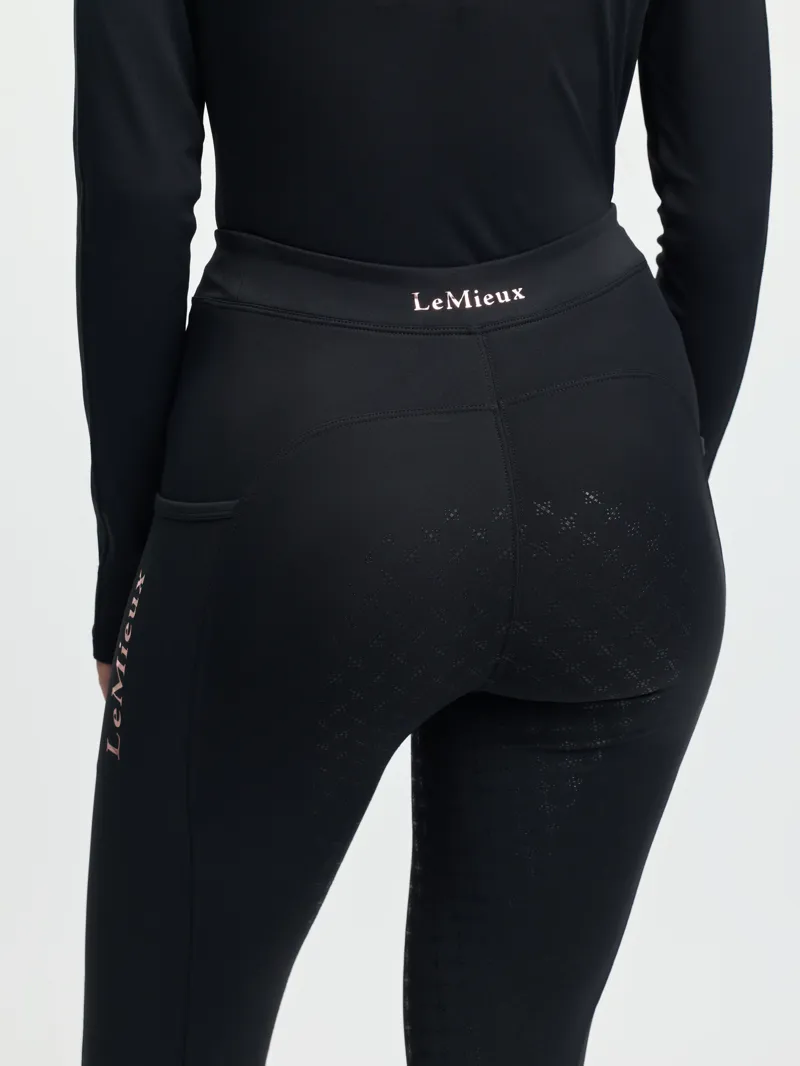 LeMieux Young Rider Sparkle Orla Pull On Black-4