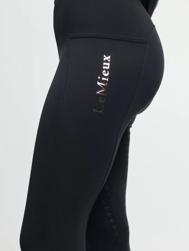 LeMieux Young Rider Sparkle Orla Pull On Black-5