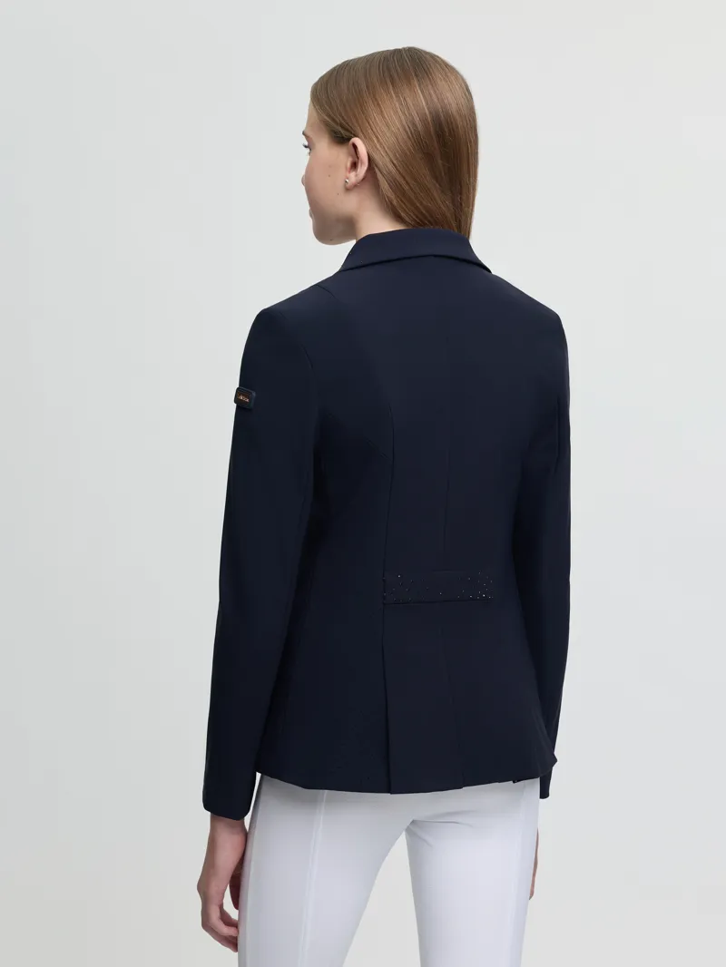 LeMieux Junior Brilliance Pro Show Jacket Navy-2