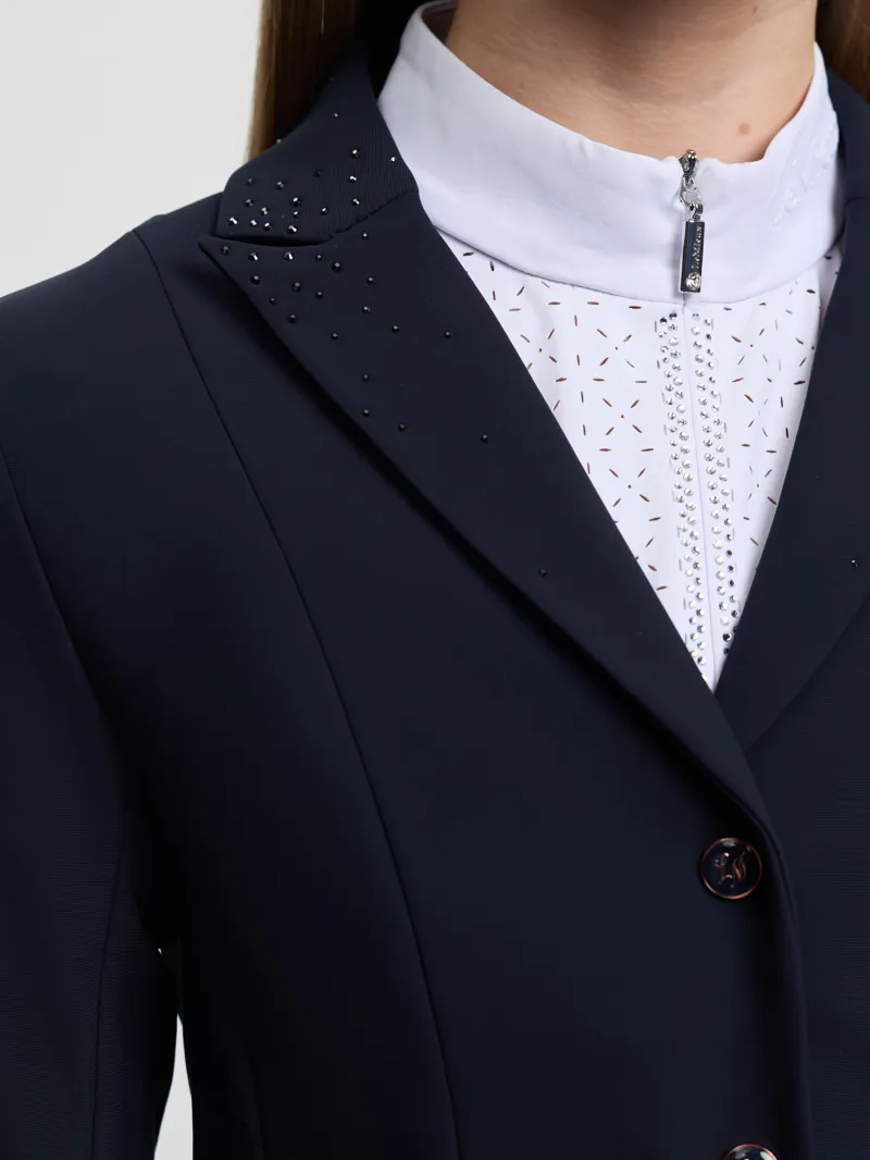 LeMieux Junior Brilliance Pro Show Jacket Navy-7