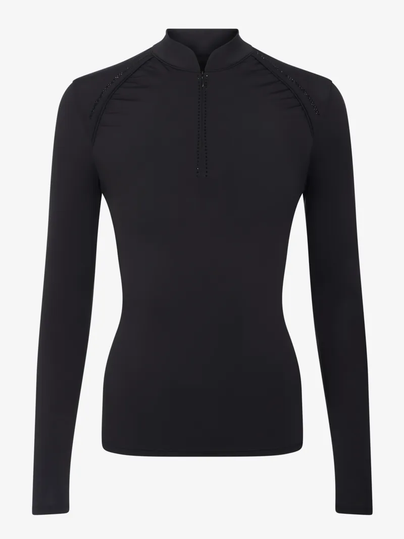 LeMieux Brilliance Heyden Lightweight Base Layer Black