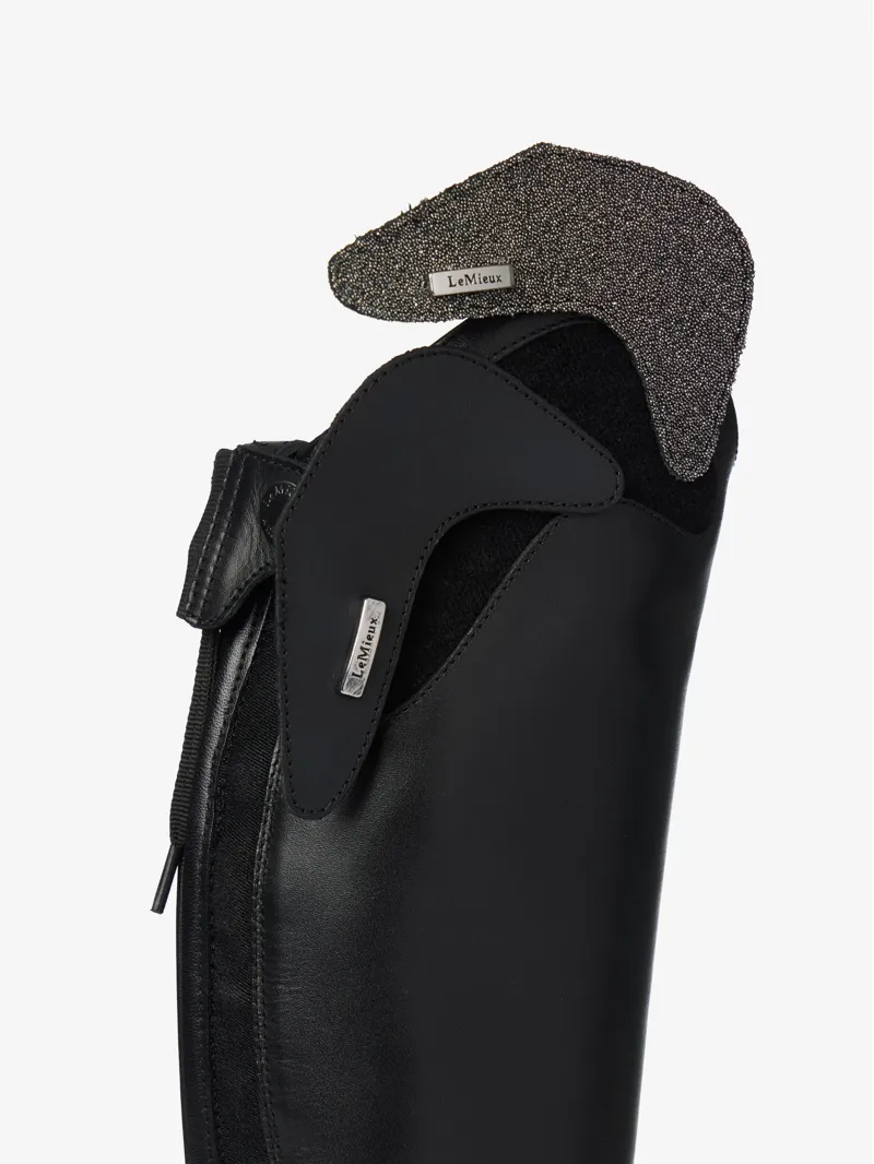 LeMieux Junior Interchangeable Field Riding Boot Black-1