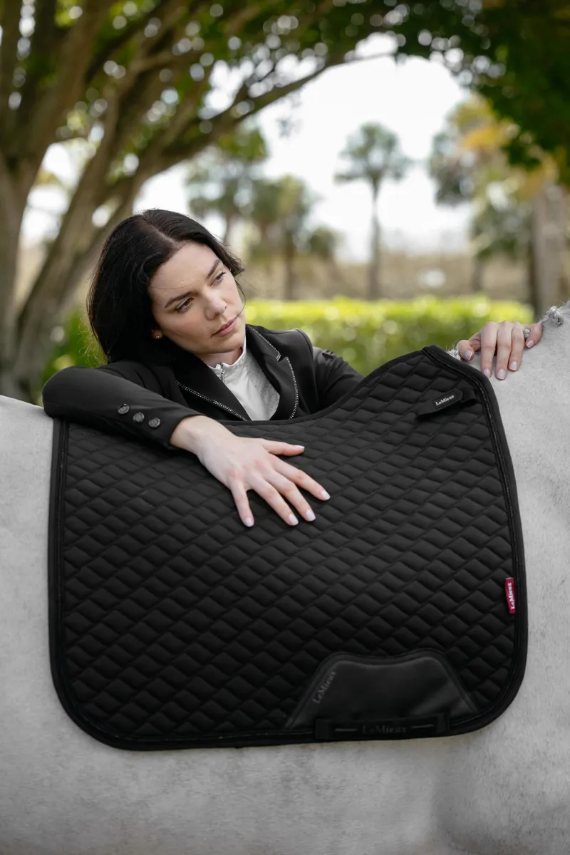 LeMieux Brilliance Dressage Square Black-1