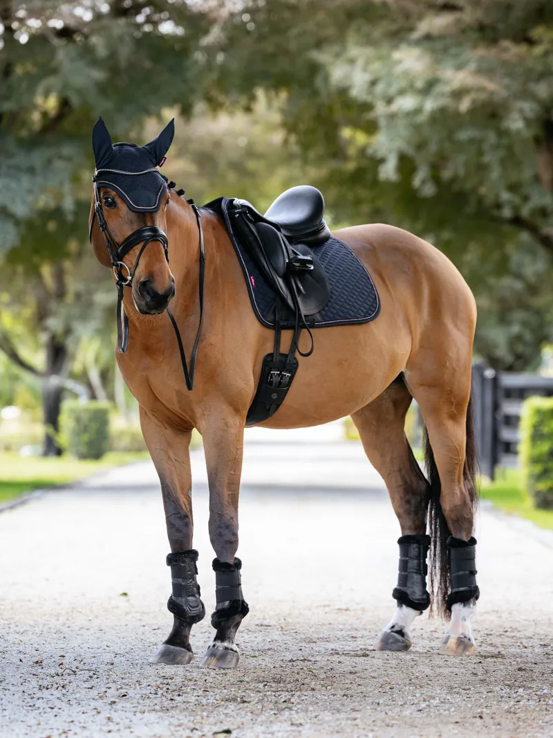LeMieux Brilliance Dressage Square Navy-2