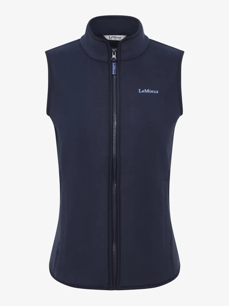 LeMieux Roberta Fleece Gilet Navy