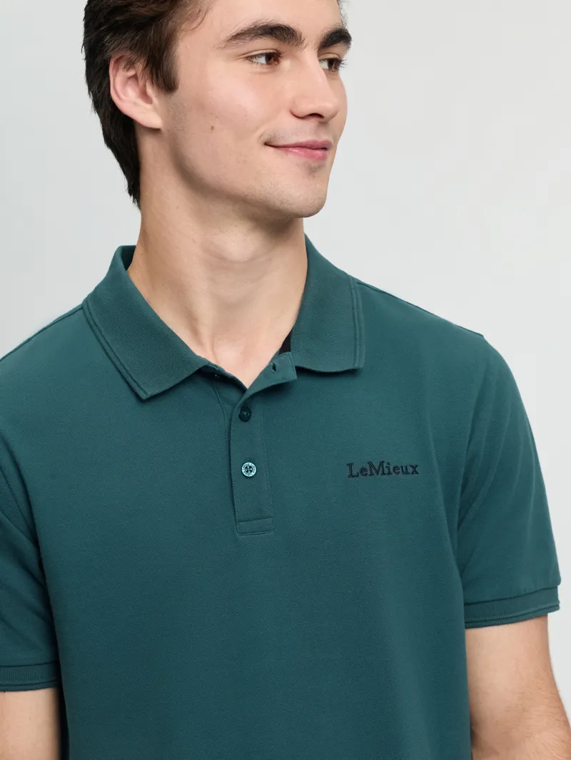 LeMieux Mens Classique Polo Shirt Jungle-3