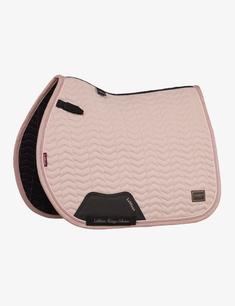 LeMieux Heritage Herringbone Jump Square Wild Rose