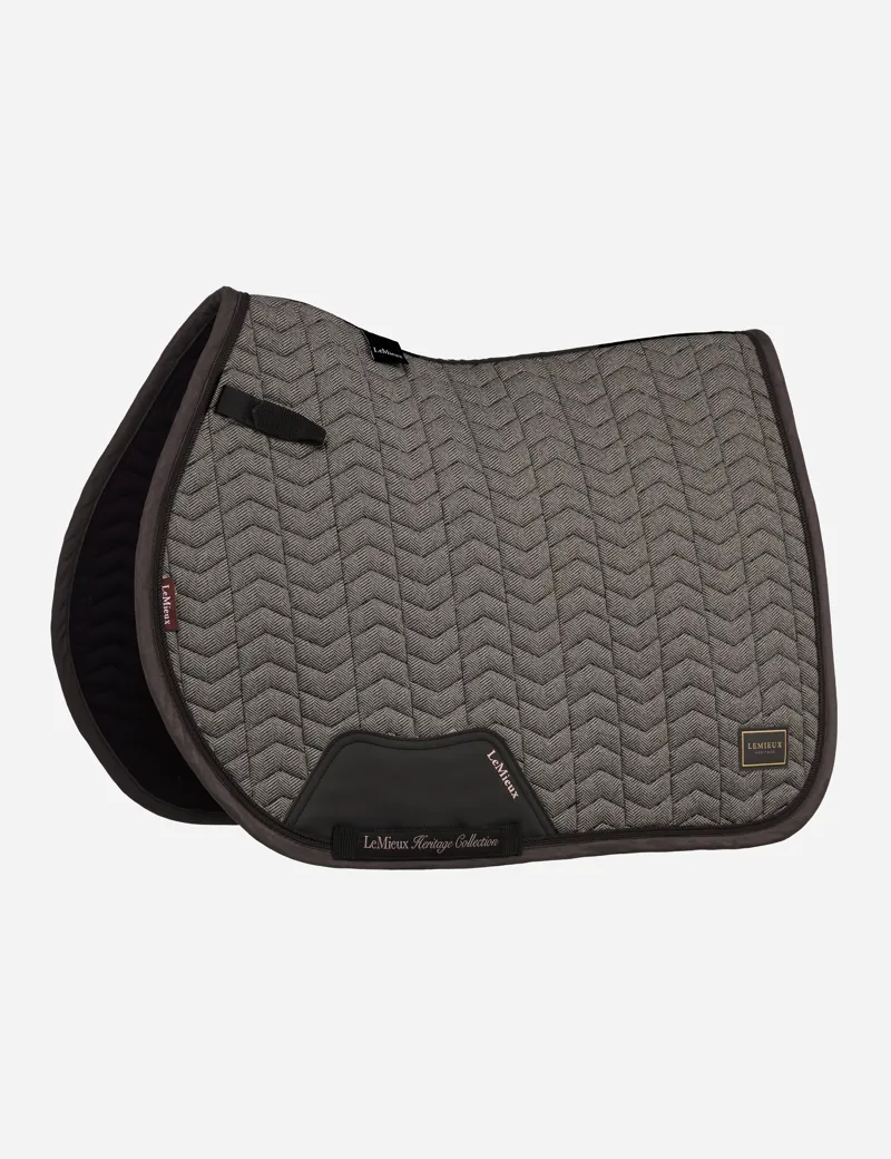 LeMieux Heritage Herringbone Jump Square Cocoa