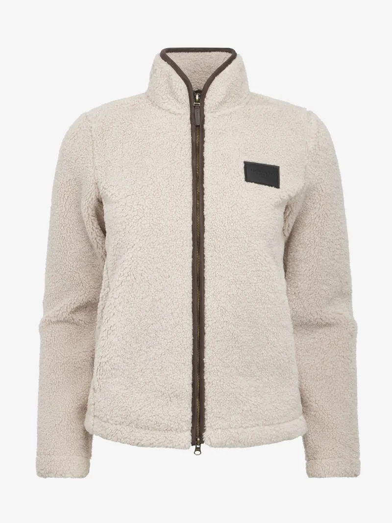 LeMieux Heritage Borg Zip Through Jacket Stone