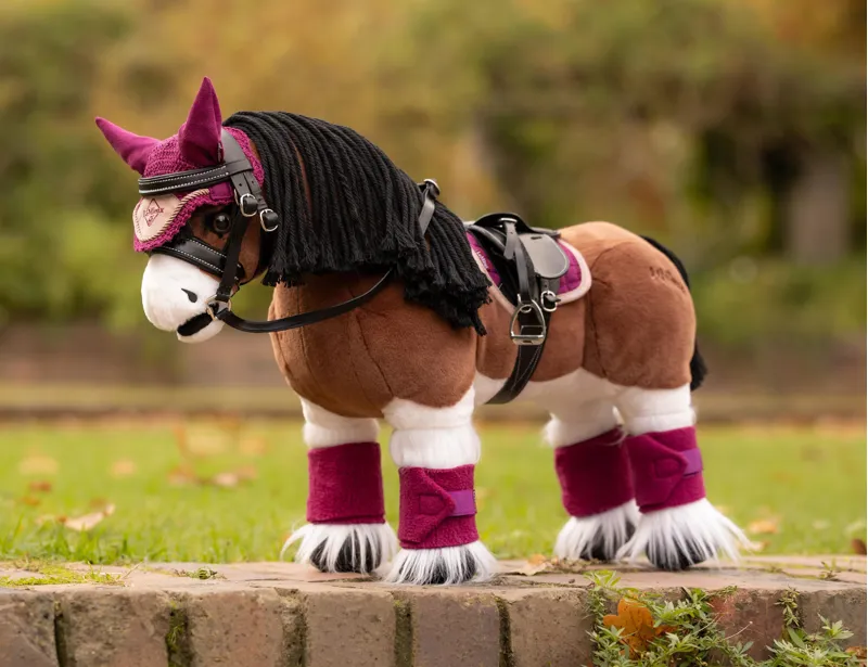 LeMieux Toy Pony Pad Blackberry-1