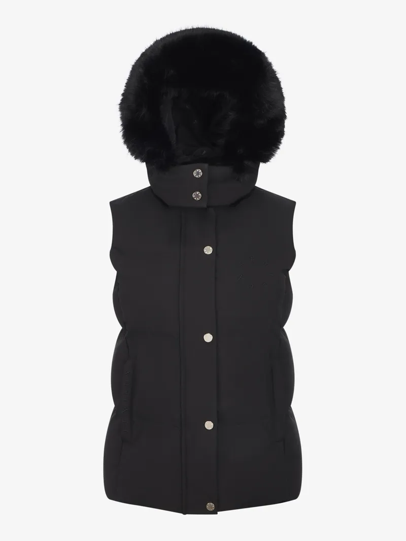 LeMieux Margot Hooded Gilet Black