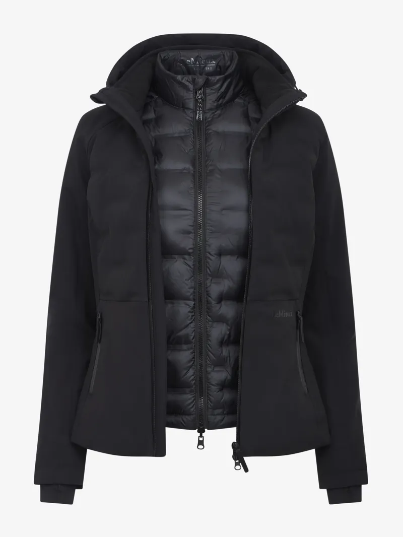 LeMieux Brooke 3 in 1 Waterproof Hybrid Jacket Black