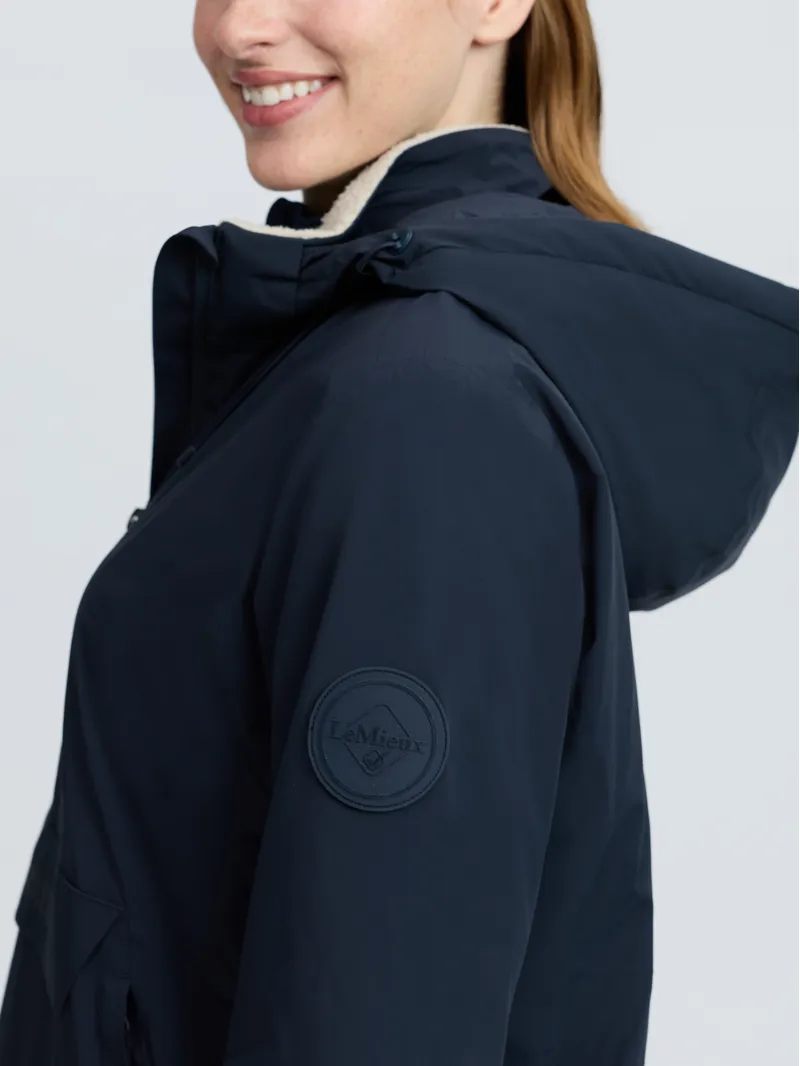 LeMieux Phoebe Half Zip Waterproof Anorak Navy-4