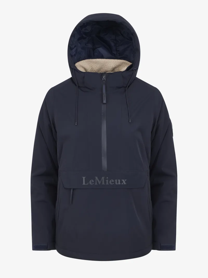 LeMieux Phoebe Half Zip Waterproof Anorak Navy