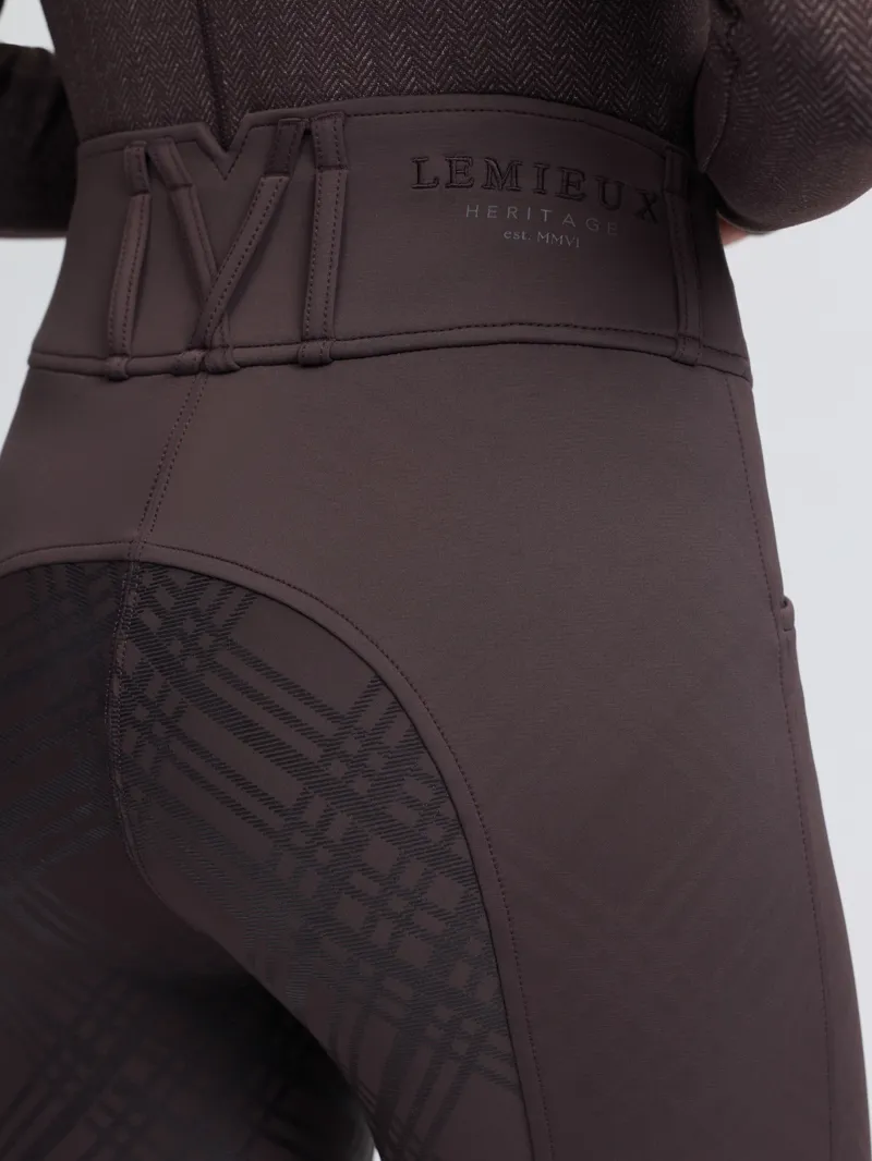 LeMieux Heritage Check Bregging Cocoa-4