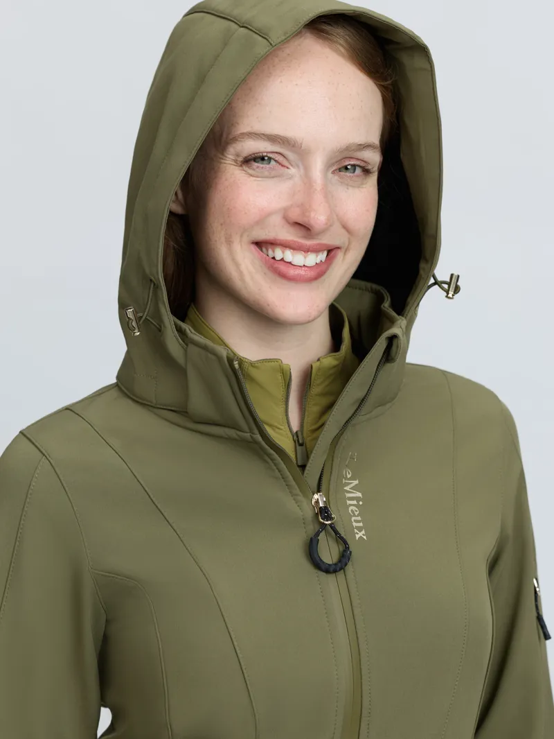 LeMieux Celine Softshell Jacket Willow Green-3