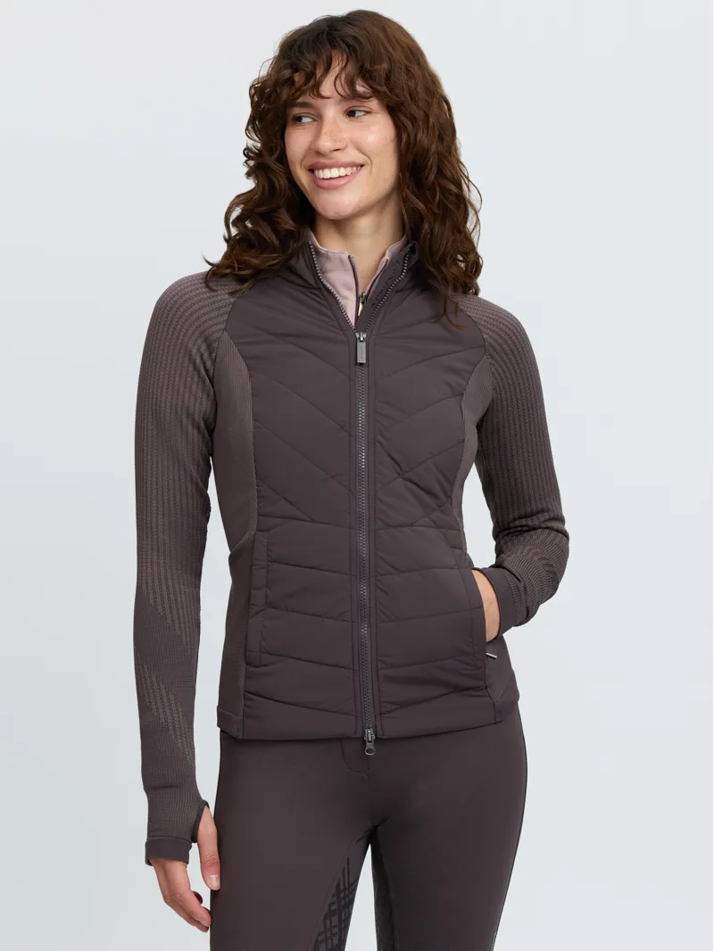 LeMieux Maddie Hybrid Jacket Cocoa-1