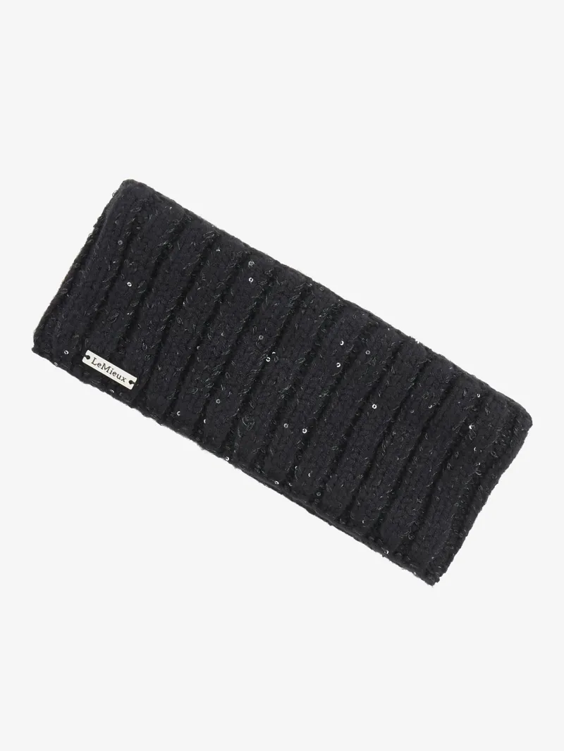 LeMieux Bernie Sequin Headband Black