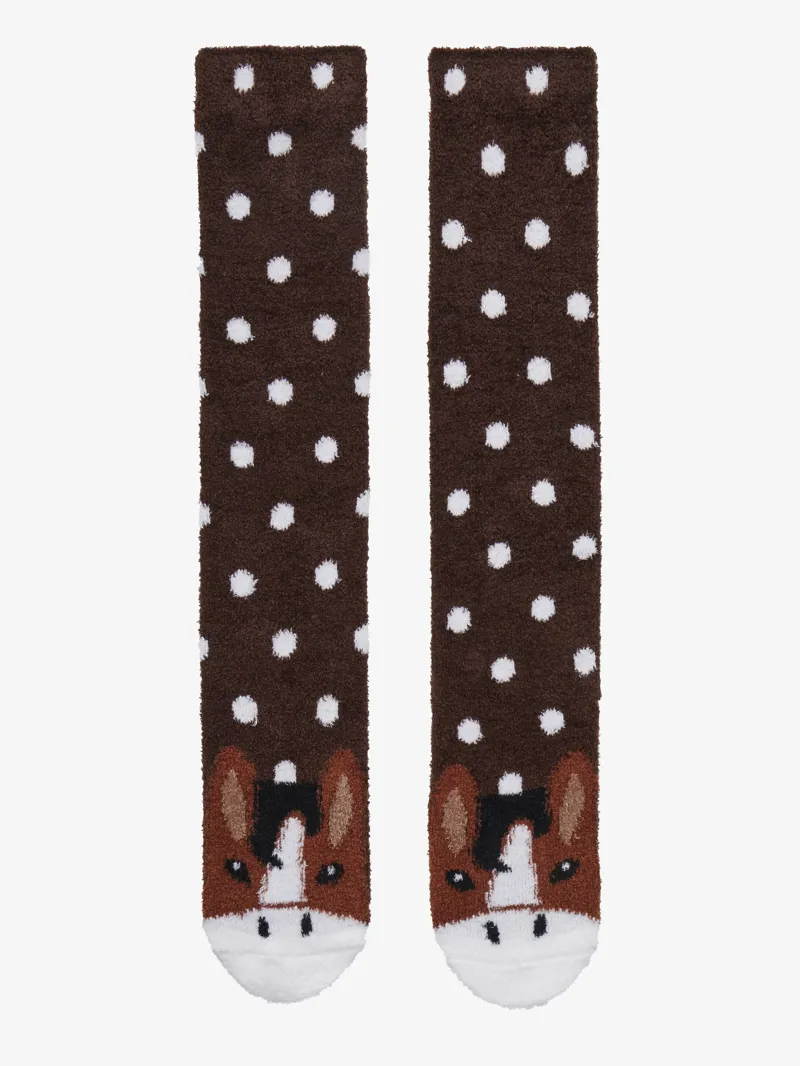 LeMieux Fluffy Character Socks Titan