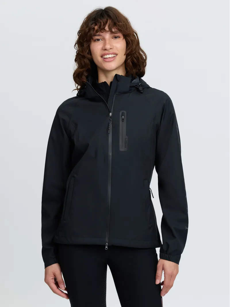 LeMieux Athena Waterproof Lightweight Jacket Black-1