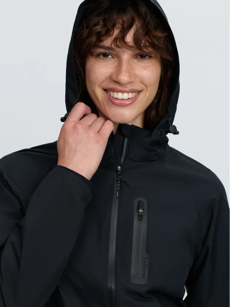 LeMieux Athena Waterproof Lightweight Jacket Black-4