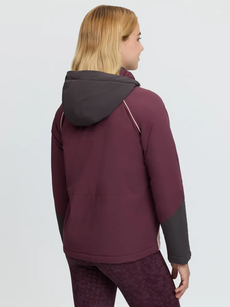 LeMieux Young Rider Bailey Waterproof Anorak Bramble-2