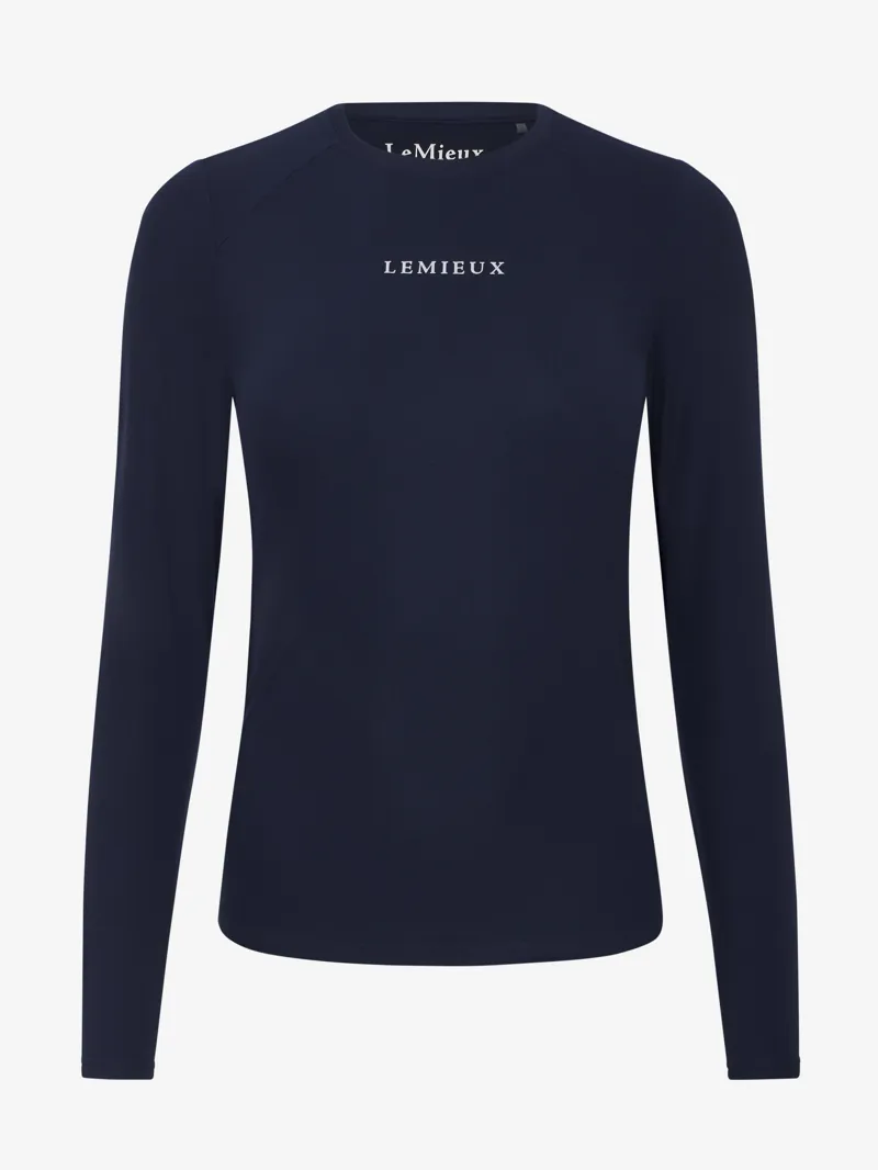 LeMieux Long Sleeve Sports Tee Navy