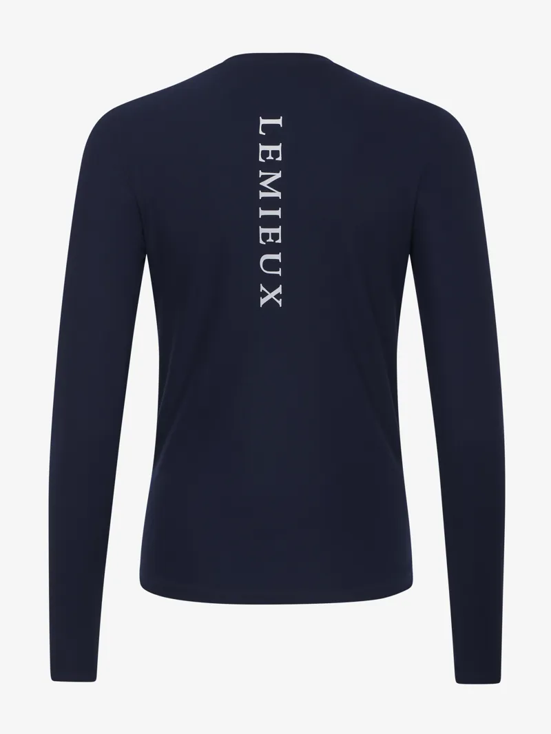 LeMieux Long Sleeve Sports Tee Navy-1