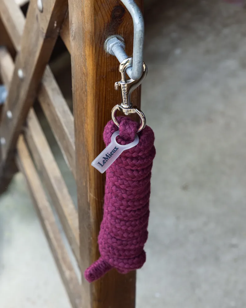 LeMieux Arika Leadrope Burgundy
