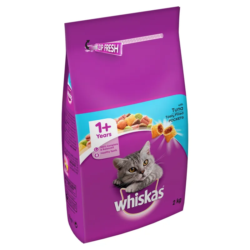 Whiskas Adult 1+ Dry Cat Food Tuna