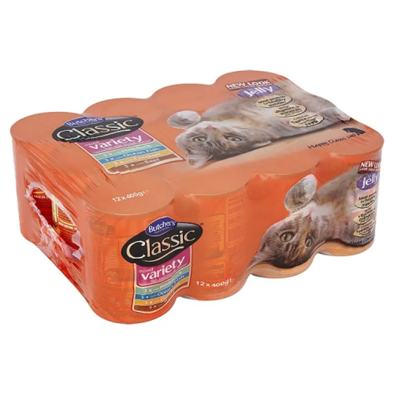 Butcher's Cat Classic Can Variety Pack 12x400g