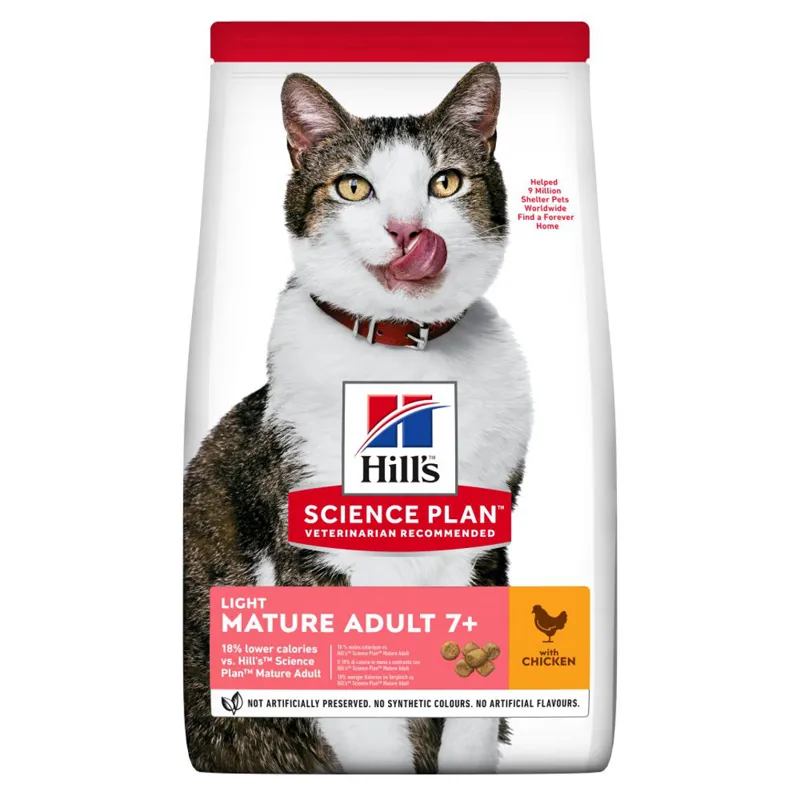 Hills Science Plan Feline Mature Light 1.5kg