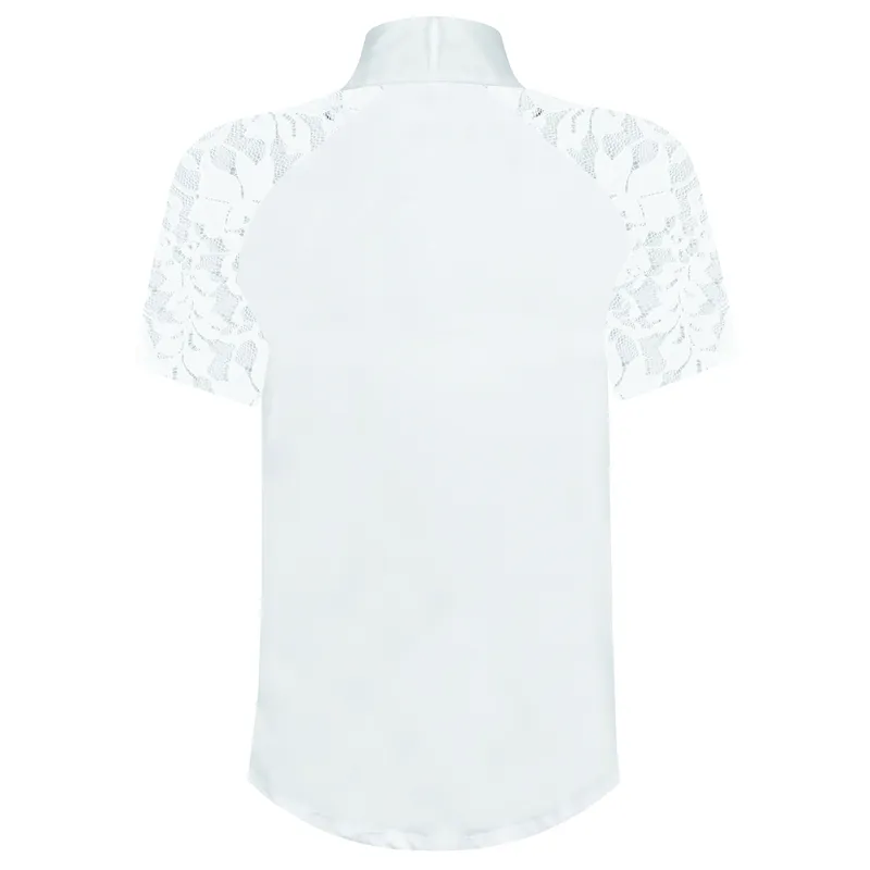 Equetech Junior Mia Competition Shirt White-1