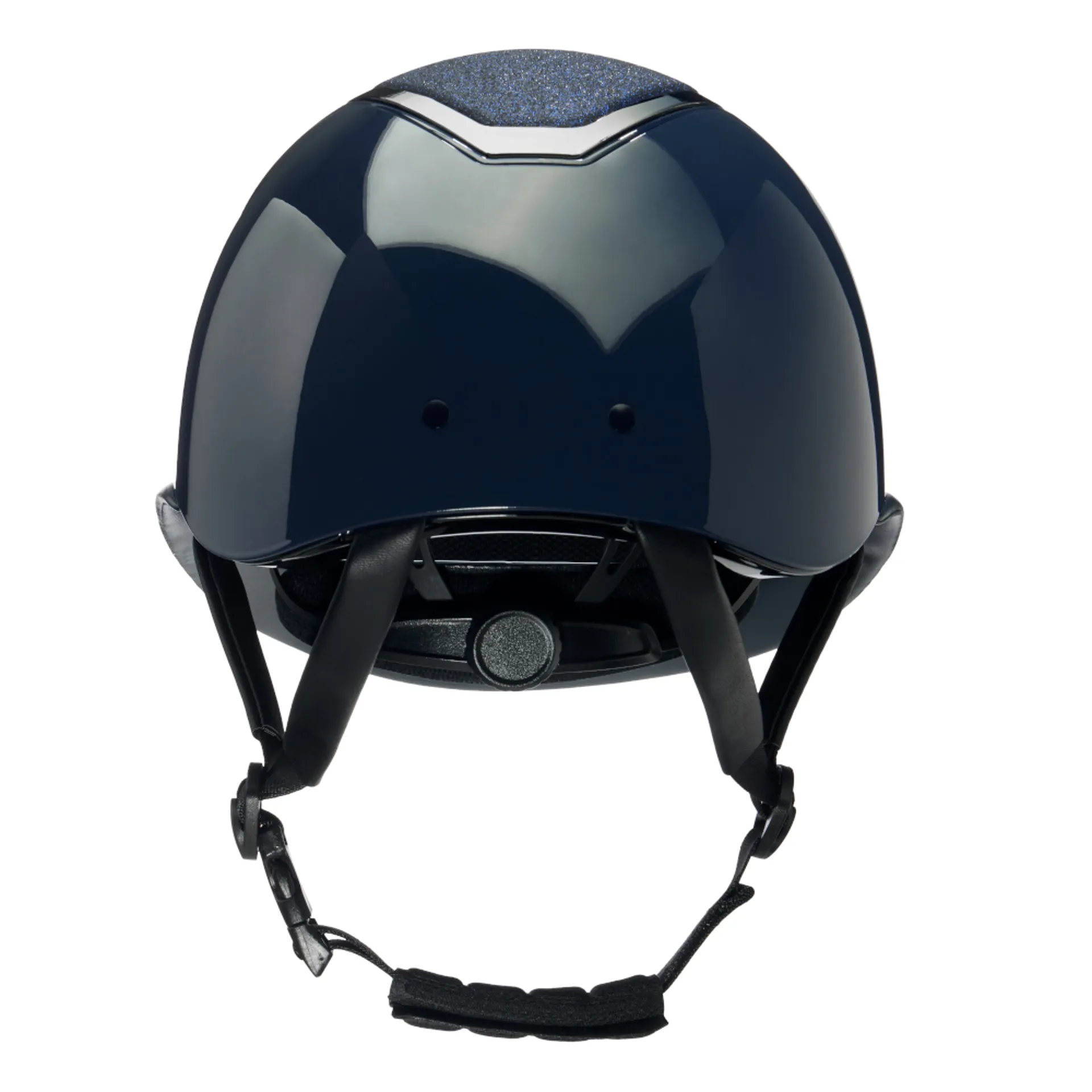 Charles Owen Kylo Riding Hat Navy Sparkle Wide Peak