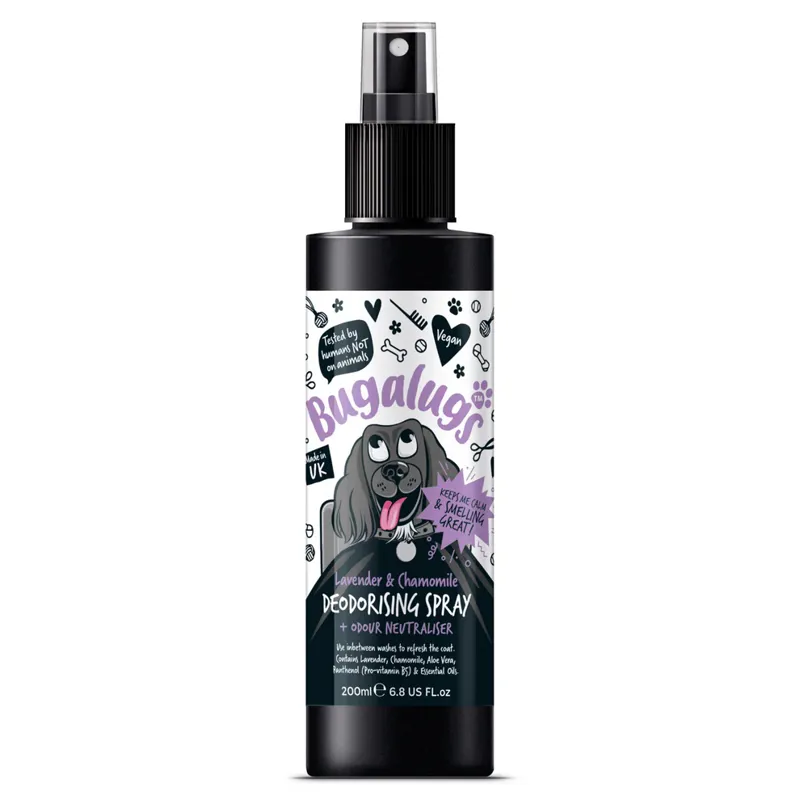 Bugalugs Lavender and Chamomile Deodorising Spray 200ml