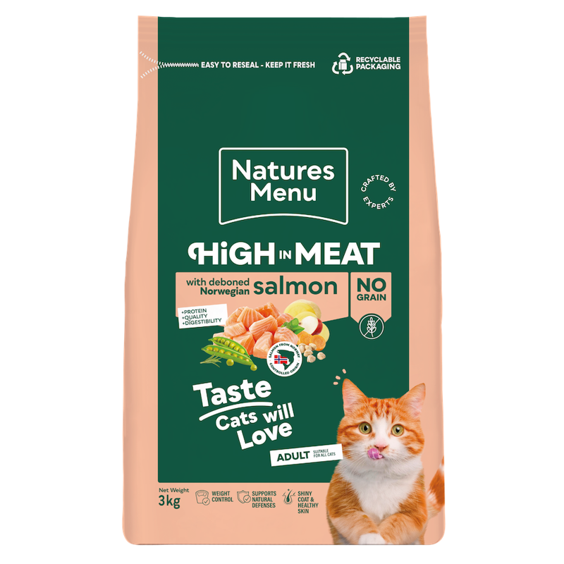 Natures Menu Cat Dry Salmon-1