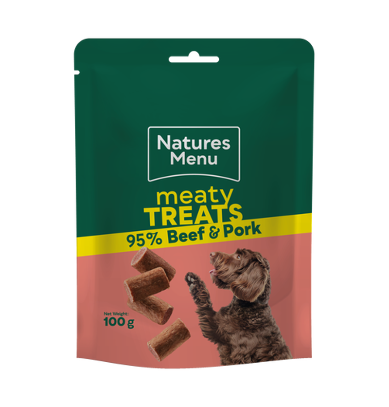 Natures Menu Dog Treats Beef 100g