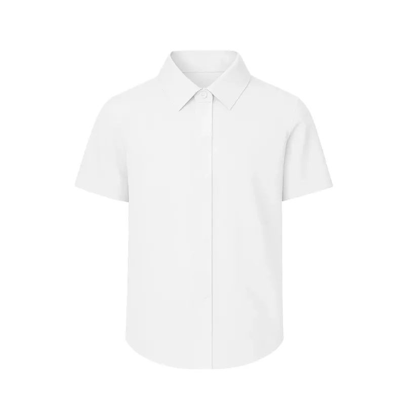 Equetech Junior Stretch Show Shirt White