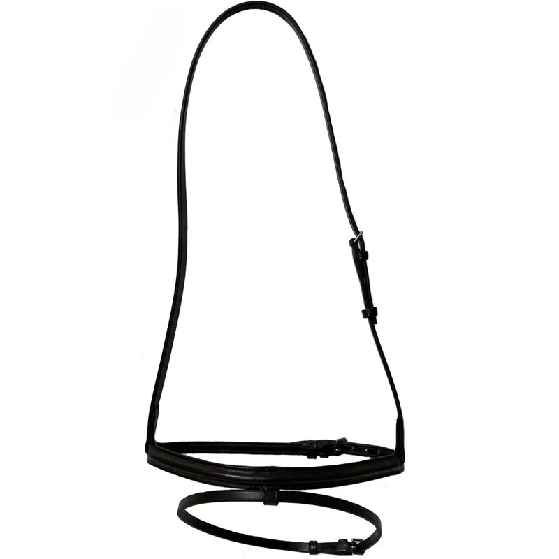 E Jeffries Wembley Flash Noseband Havana