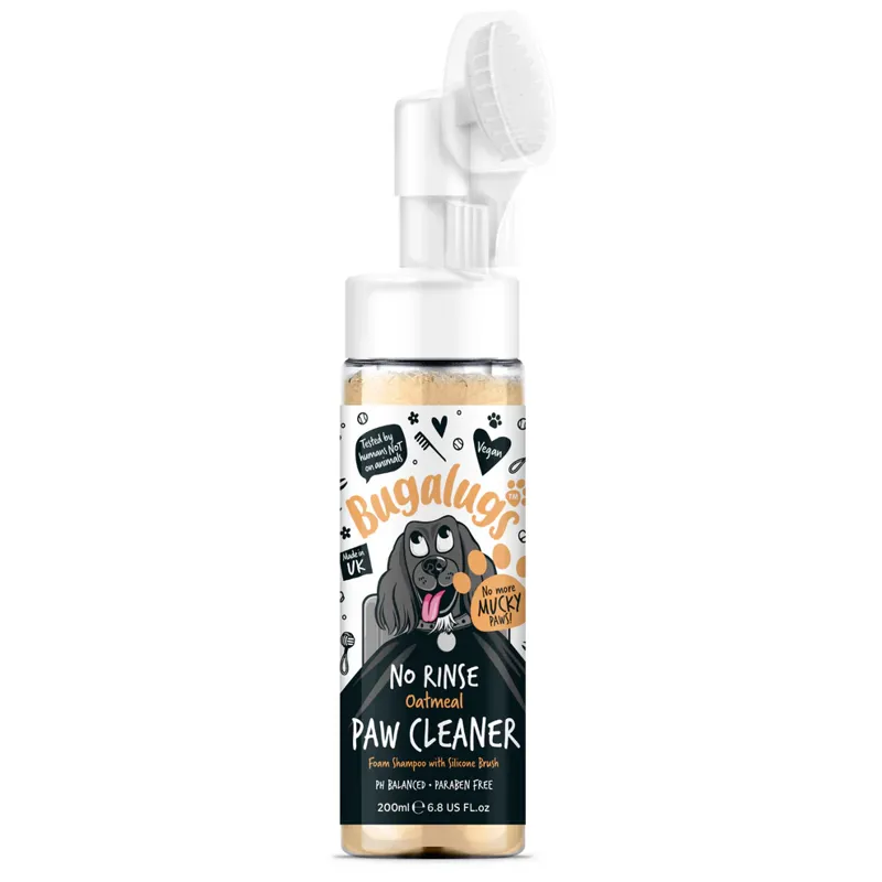 Bugalugs Oatmeal Non Rinse Paw Cleaner 200ml