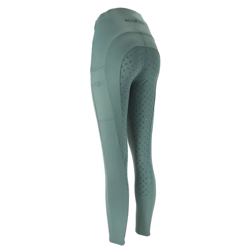 Woof Wear Ladies Original Lite Riding Tights Sage