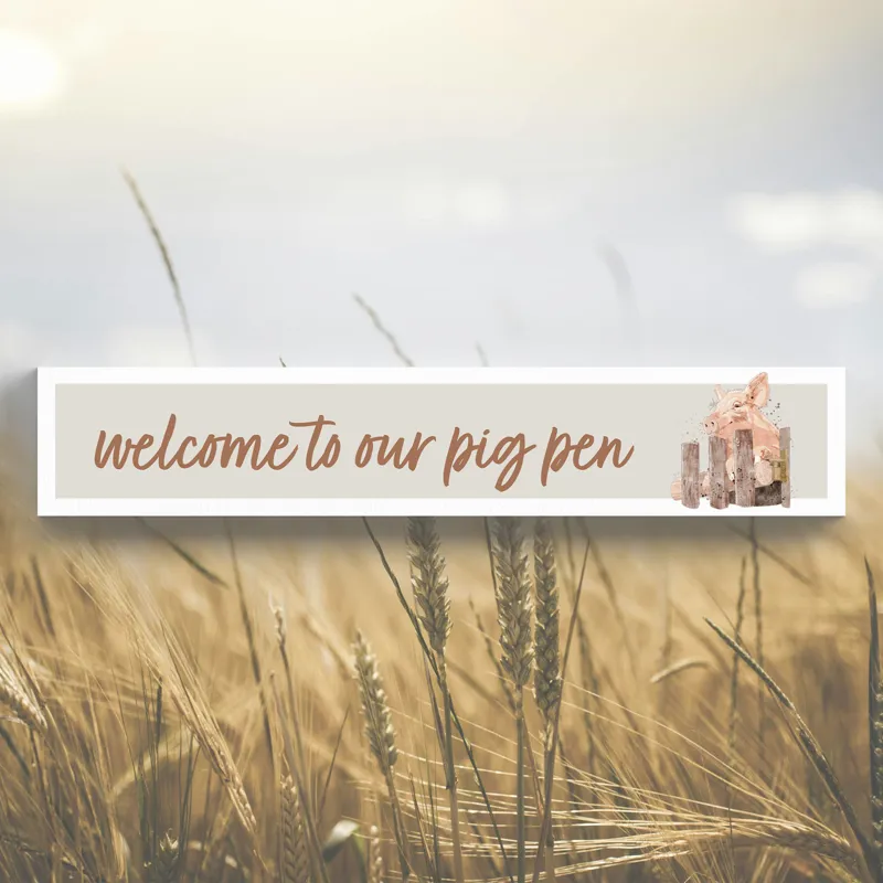 Momento Block - Welcome To Our Pig Pen