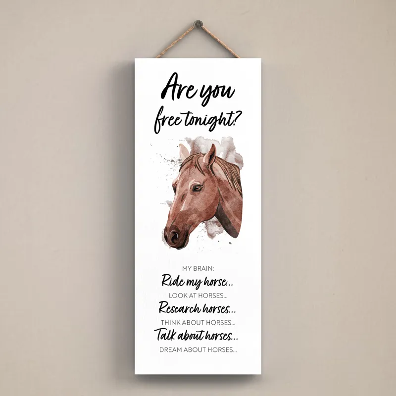 Large Rectangle Plaque - Spare Time