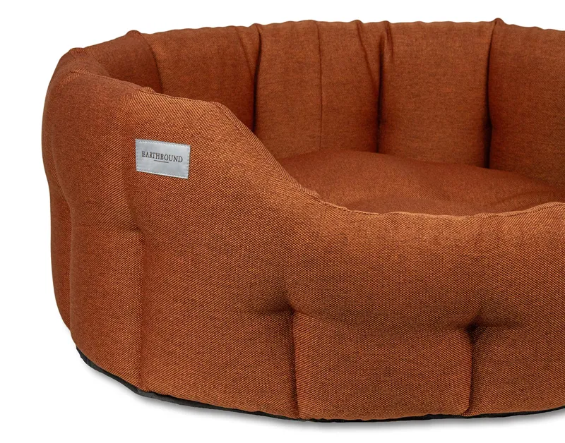 Earthbound Classic Camden Bed Burnt Orange-1