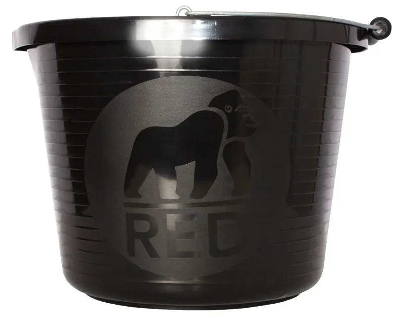 Red Gorilla Premium Bucket Black