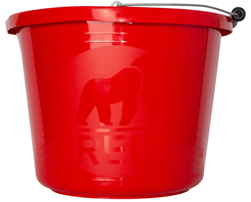 Red Gorilla Premium Bucket Red