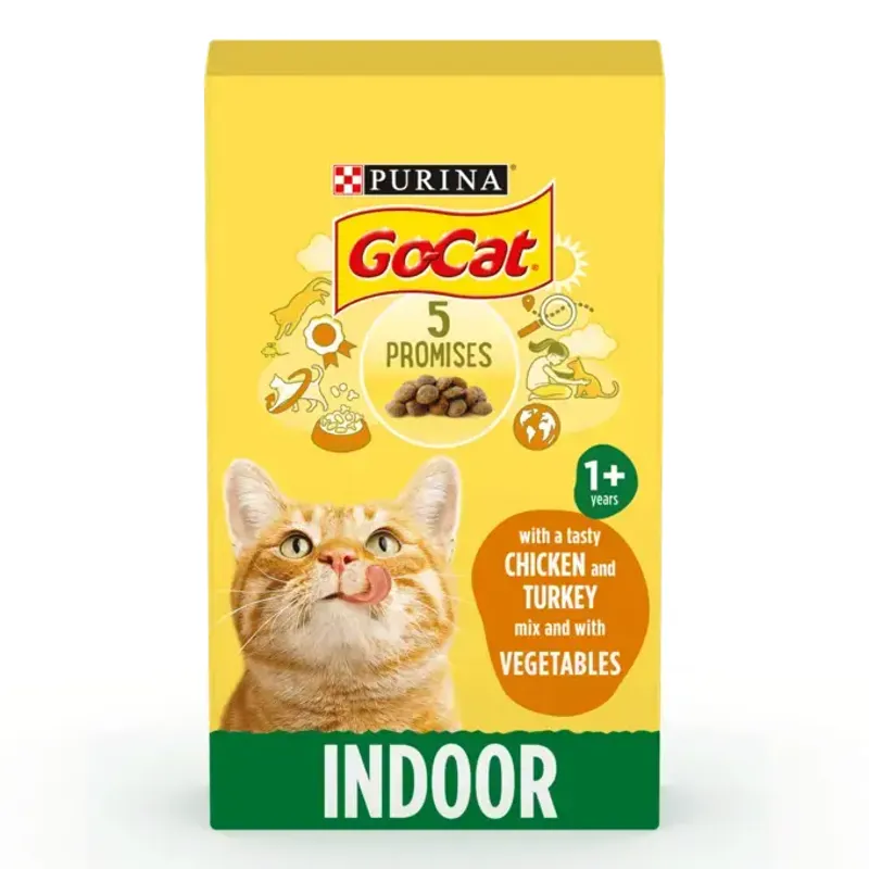 Go-Cat Indoor Cat Food Chicken 2kg