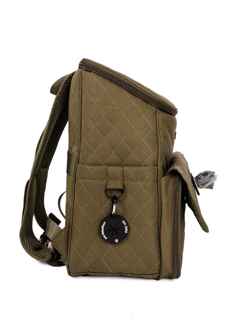 Pet Rebellion Pet Travel Bag Green-2