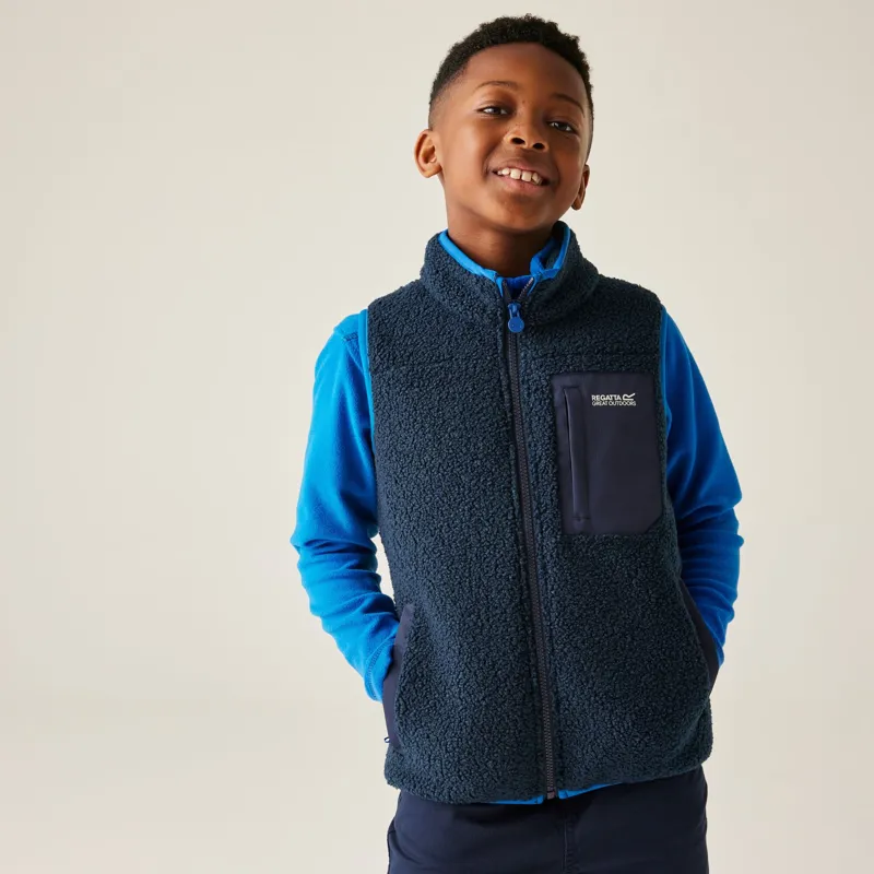 Regatta Kids Frankie Warm Bodywarmer Moonlight Denim-3