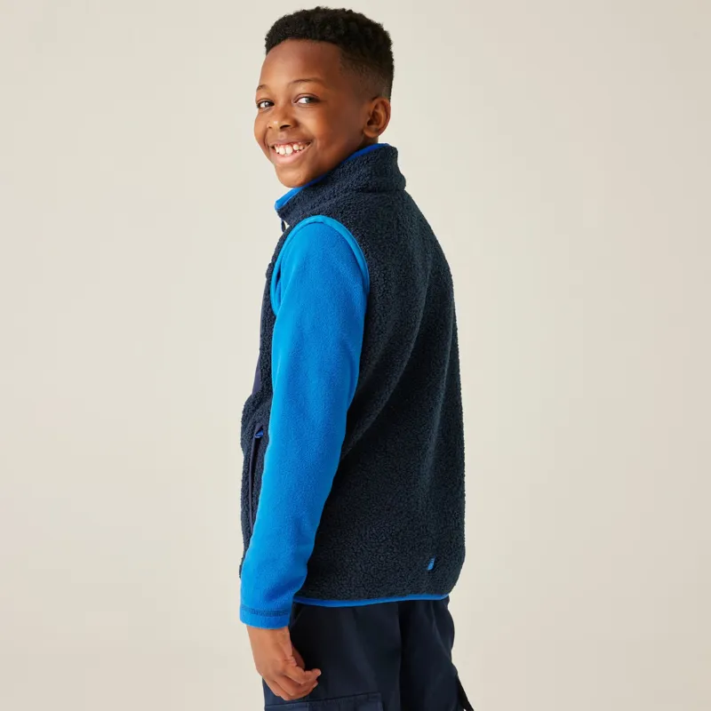 Regatta Kids Frankie Warm Bodywarmer Moonlight Denim-4